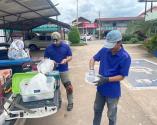 เตรียมเหยื่อปลวกสำหรับใส่ในสถานี